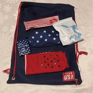 United Airlines Polaris Team USA Olympic Team Amenity Kit